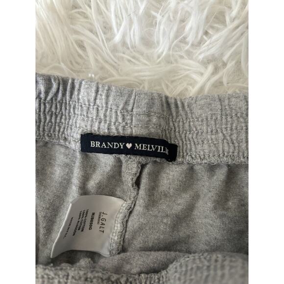 Brandy Melville John Galt Gray “ Los Angeles” Knit Sport Shorts. Great Pair - Picture 4 of 7